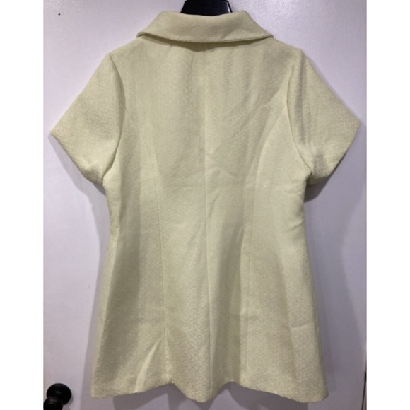 Tweed Polly Pocket X Cider Peace Out Doll Dress Curve 1XL Pale Green Yellow - Picture 6 of 10